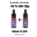 Ghost Town Labs - CBN-Öljy 20% + CBD-Öljy 30% Tarjous!