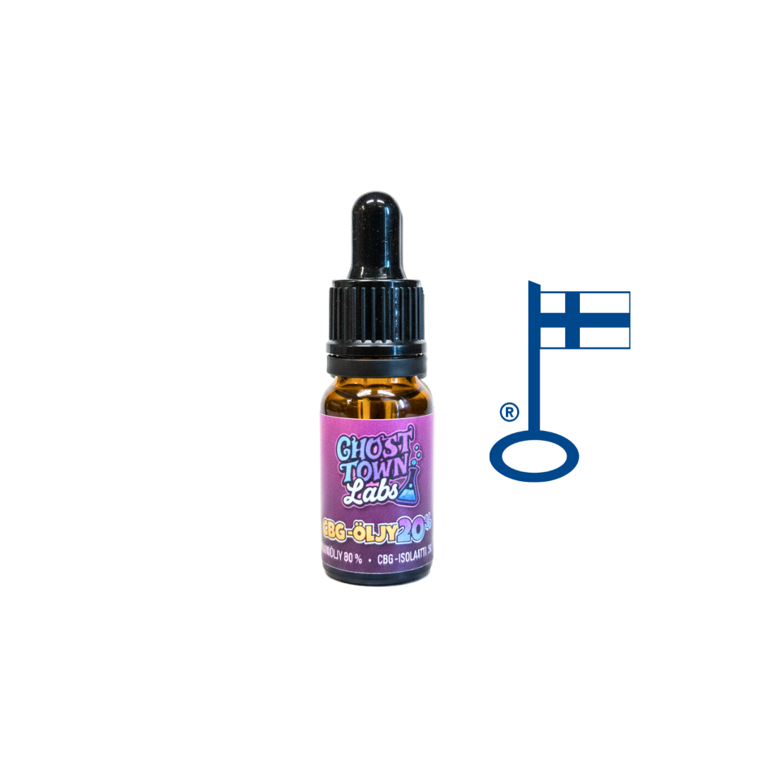 Ghost Town Labs - CBG-Öljy 20 % 10ml