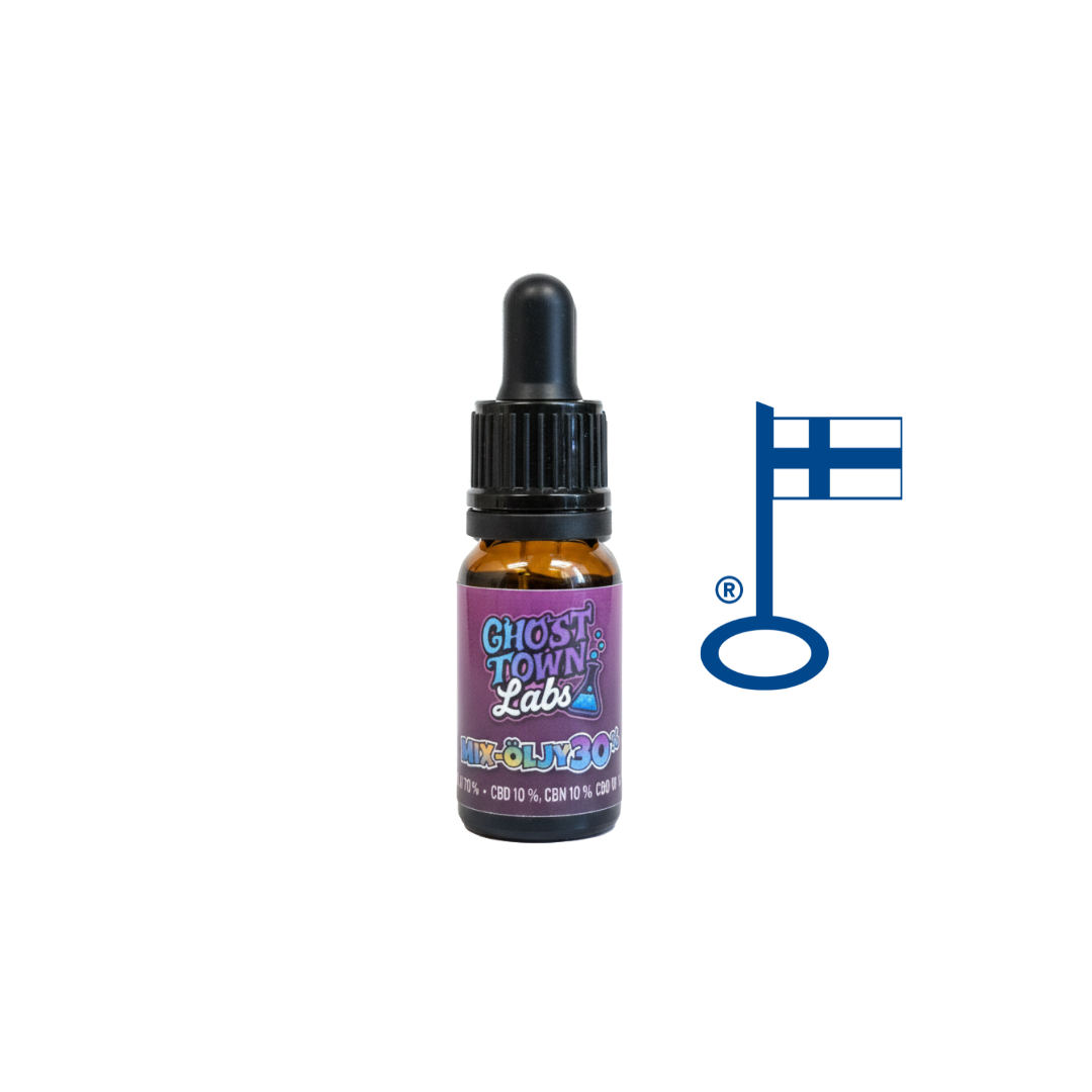 Ghost Town Labs - MIX-Öljy 30 % 10ml